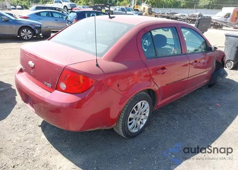 2010 Chevrolet Cobalt Lt from USA, damaged, VIN 1G1AD5F59A7236172